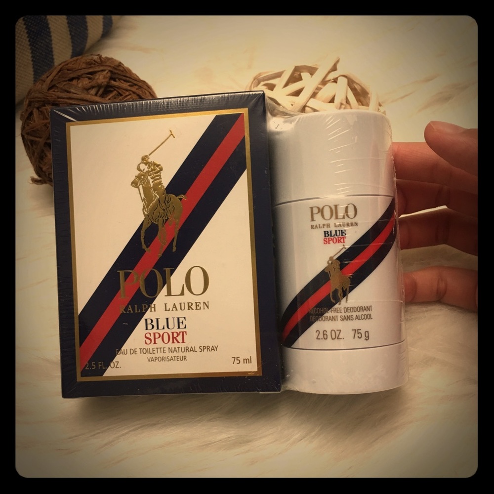 【sold】 Ralph Lauren blue sport set